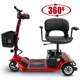 E-Trike 6 Rot 24V/20Ah BleiGel Akku