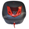 Aplus Topcase Deluxe 28 liter Schwarz/Rot